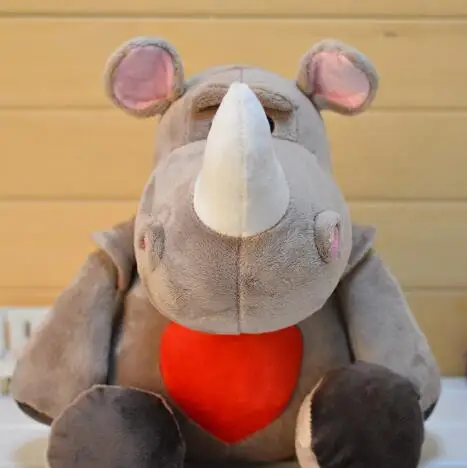 50 см из Германии пары носороги куклы плюшевые игрушки свадебные подарки на день рождения 1 шт.