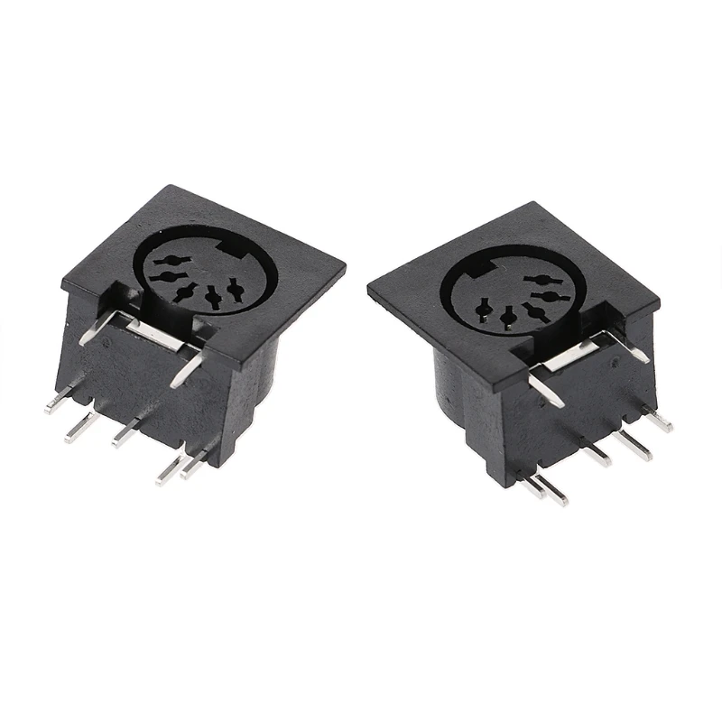 10 Pcs/Set PCB Panel Mount Female Connector DIN5 DIN 5-Pin Jack DS-5-01 MIDI *dls* | Обустройство дома