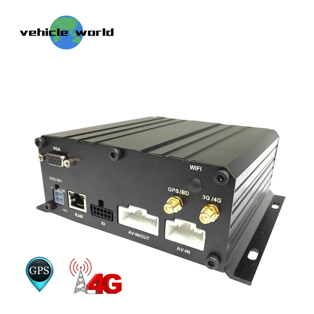H.264 2.0MP AHD 1080P HDD 6Ch GPS 4G Мобильный DVR для школьного автобуса автомобиля такси