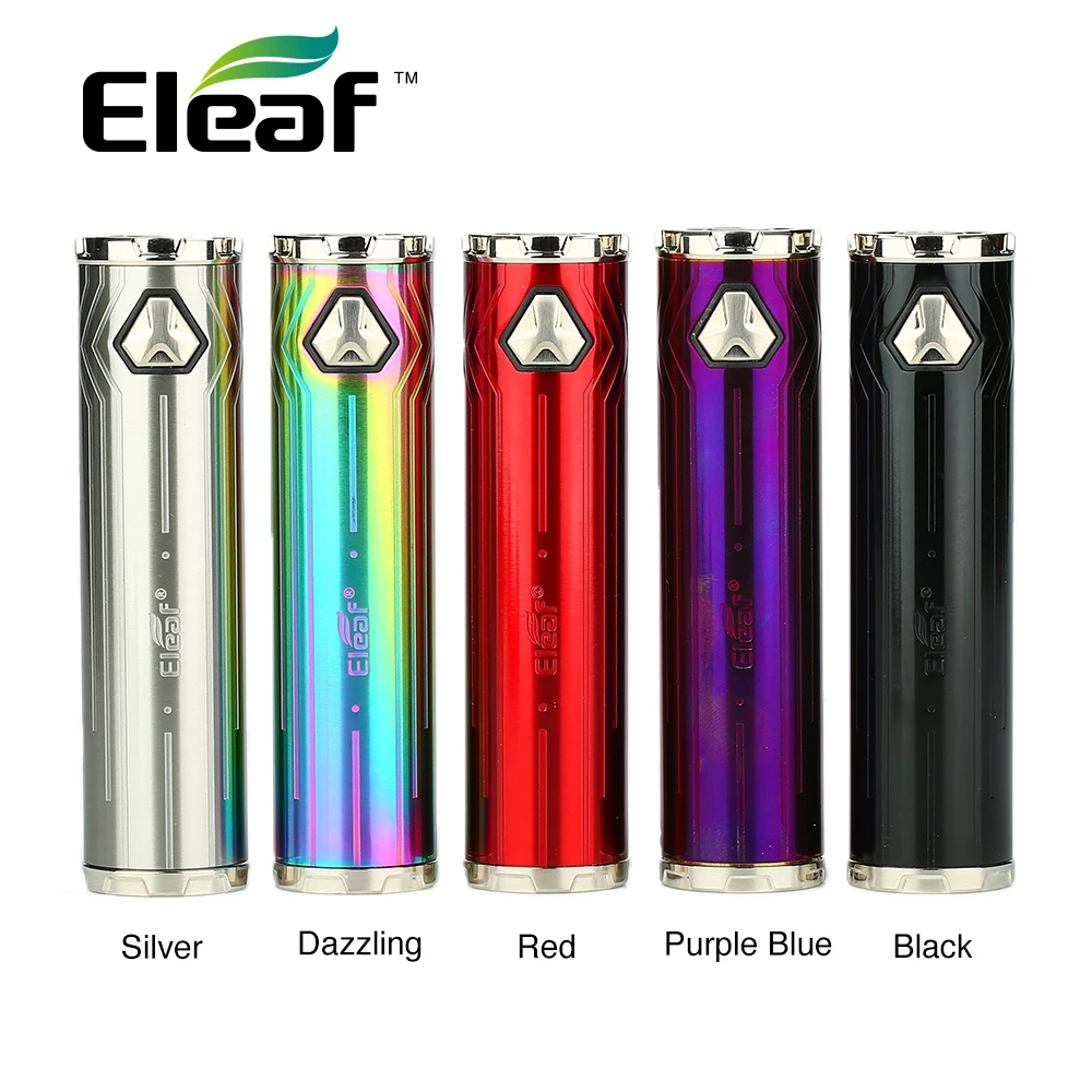 Eleaf iJust 21700 мод без аккумулятора с четырехцветным светодиодный индикатором заряда батареи и 80 Вт макс. выход в виде трубки Vape Vs Ijust 2