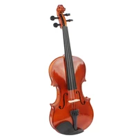 4 4 full size natural acoustic violin fiddle with case bow rosin for violin beginner