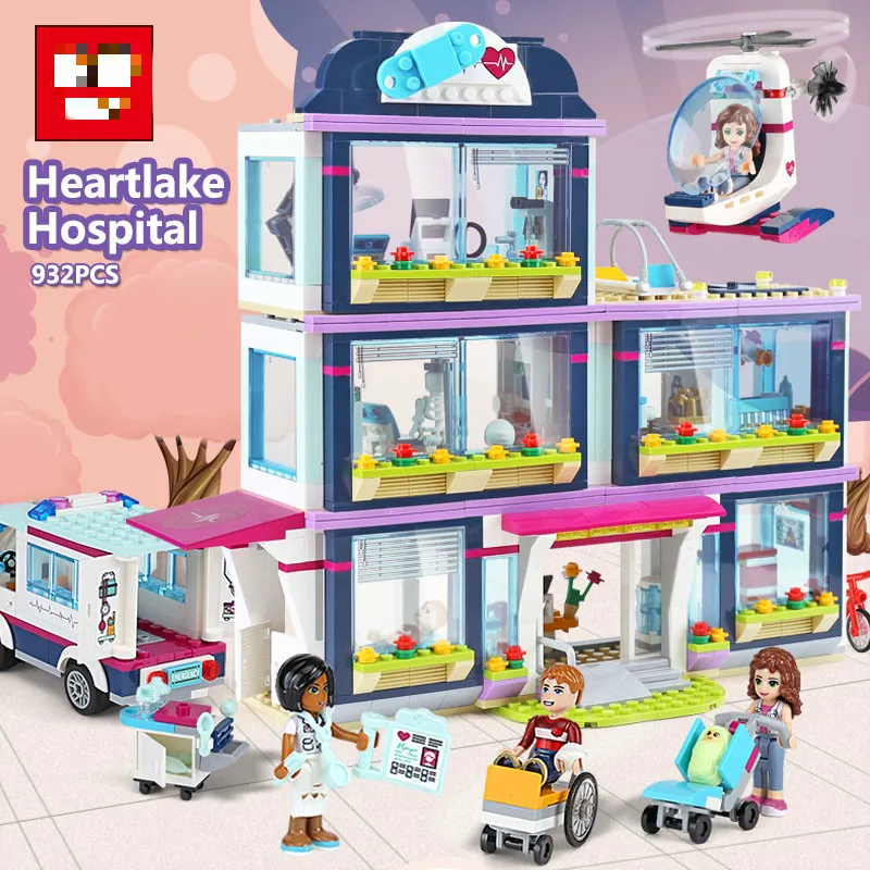 Модели building игрушки хобби 01039 Совместимость с LegoINGys блоки 41318 друзей Heartlake