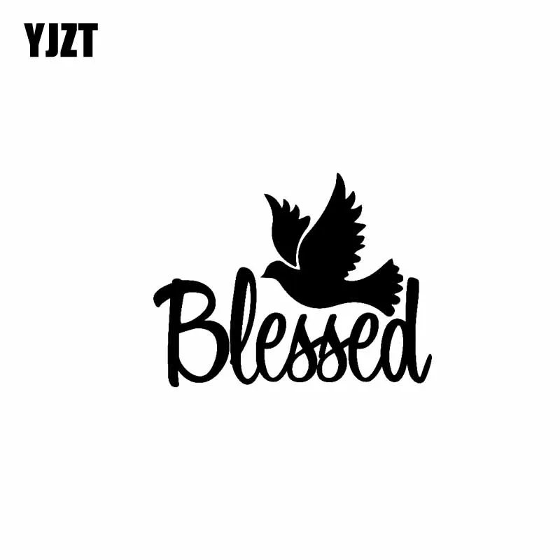 YJZT 12 7 см * 9 8 с изображением Иисуса Христа Виниловая пленка для оклеивания