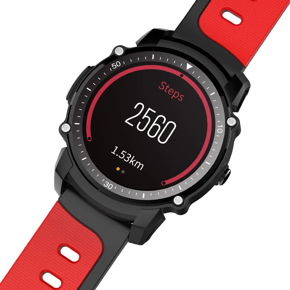 FS08 Смарт-часы для мужчин IP68 Водонепроницаемый gps спортивный фитнес-трекер Секундомер Монитор Сердечного ритма наручные часы для Android IOS