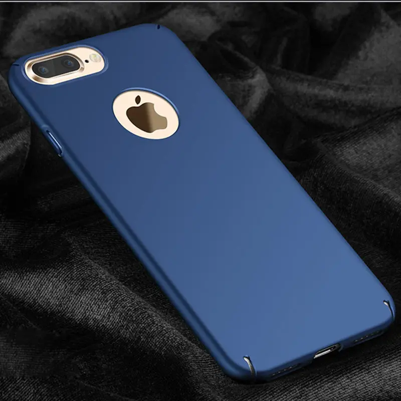 Hard Case for IPhone X 8 6 6S 7 Plus PC Rugged Matte Slim Ultra Thin Back Cover Fashion New Man Lady Luxury Blue Gold Black CASE |