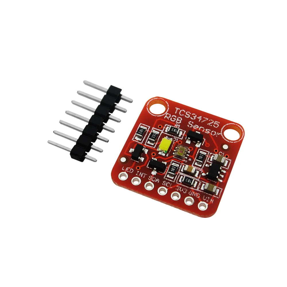 

Цветовой датчик CJMCU-34725 TCS34725, модуль платы разработки цветного датчика RGB