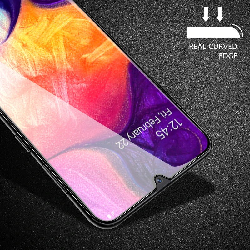 9D полностью наклеиваемая поверхность чехол для samsung Galaxy A10 A20 A30 A40 A50 S M10 M20 M30 A50s защитный Стекло на процессором обработки изображений 50 30 20 S 50A 30A защитное стекло