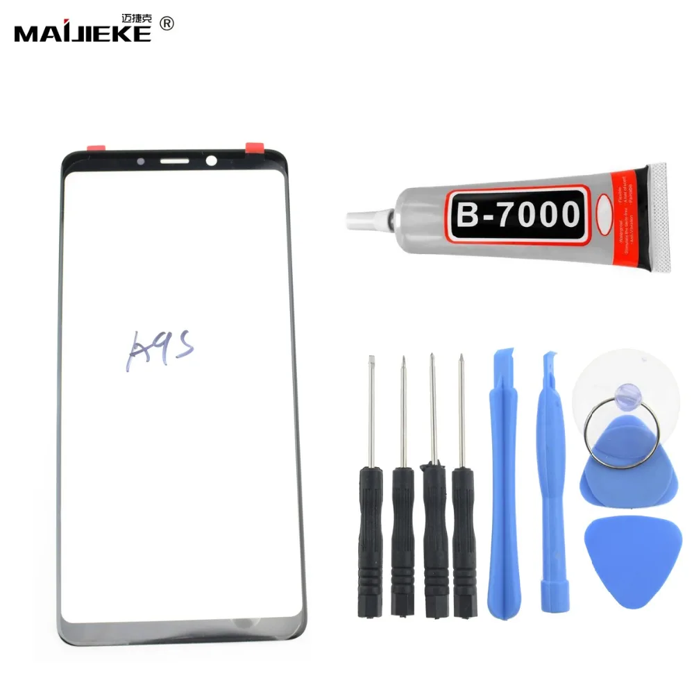 Сменная Сенсорная панель Ori AAA для Samsung Galaxy A7 2018 A750 A9 A9S J4 plus J6 передняя внешняя
