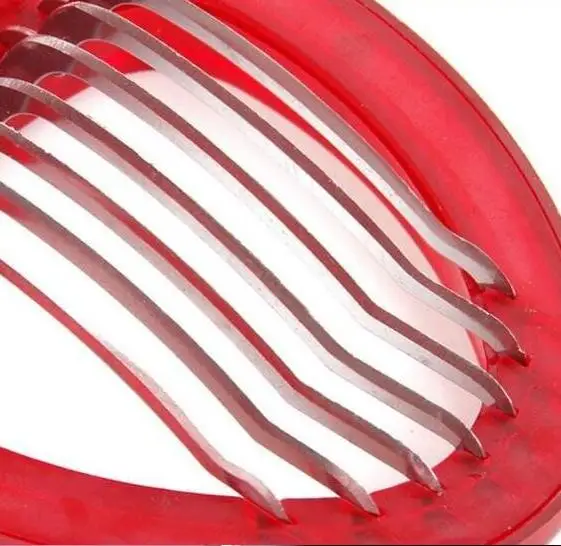 Party Favors Hot Sell Strawberry Slicer Fruit Carving Knife Cutter With 7 Stainless Steel Sharp Blade Kitchen Gadgets | Дом и сад