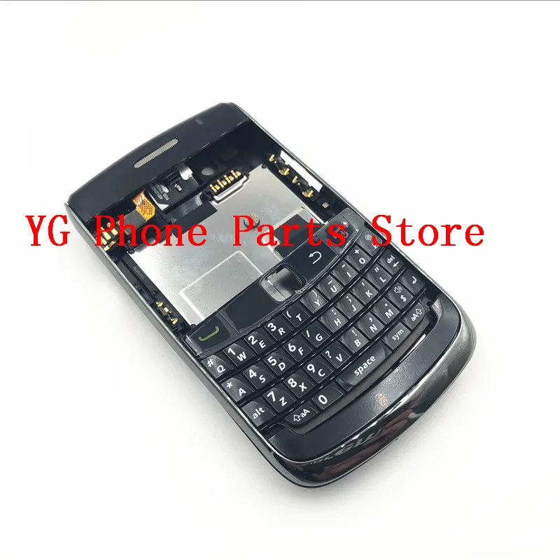 RTBESTOYZ полный корпус для BlackBerry 9700 Корпус задняя крышка батареи чехол+ клавиатура+ Боковая кнопка+ логотип