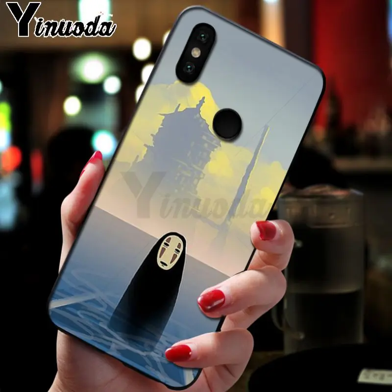 A3 Yinuoda Тоторо Тихиро аниме Ghibli Миядзаки чехол для телефона для xiaomi redmi7 5plus 6a 4x go note5 note7 note6pro mi8se 9se крышка - Цвет: A3