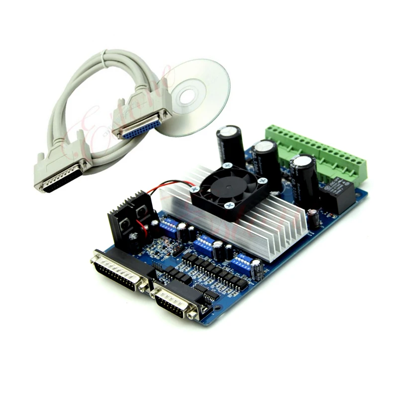 3 4 оси ЧПУ контроллер mach3 шаговый двигатель драйвер TB6560 для DIY маршрутизатор
