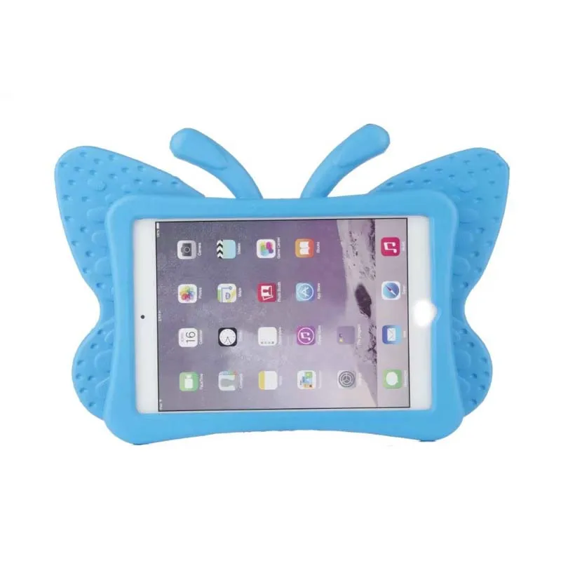 Чехол подставка с 3d рисунком бабочки для apple ipad Mini 5 1 2 3 EVA мягкий безопасный