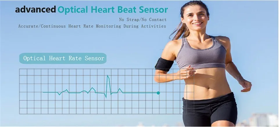 Смарт-браслет SMARCENT B7 с Bluetooth, Talkband, монитор сердечного ритма, спортивные часы для здоровья, браслет с музыкальным плеером, браслет