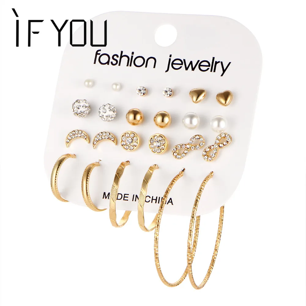 IF YOU 12 парт/компл. смешанные гвоздики искусственный кристалл жемчуг