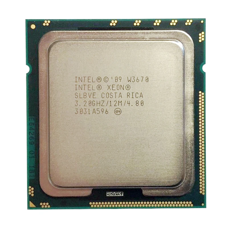 Процессор Intel Xeon W3670 3,2-3,46 GHz 12M 6 Core 12 thread LGA 1366X58 = i7-970
