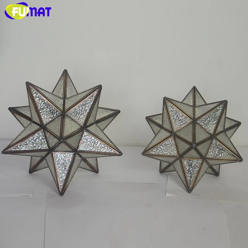 Стеклянный художественный Декор FUMAT подвесной светильник в стиле лофт полиэдр