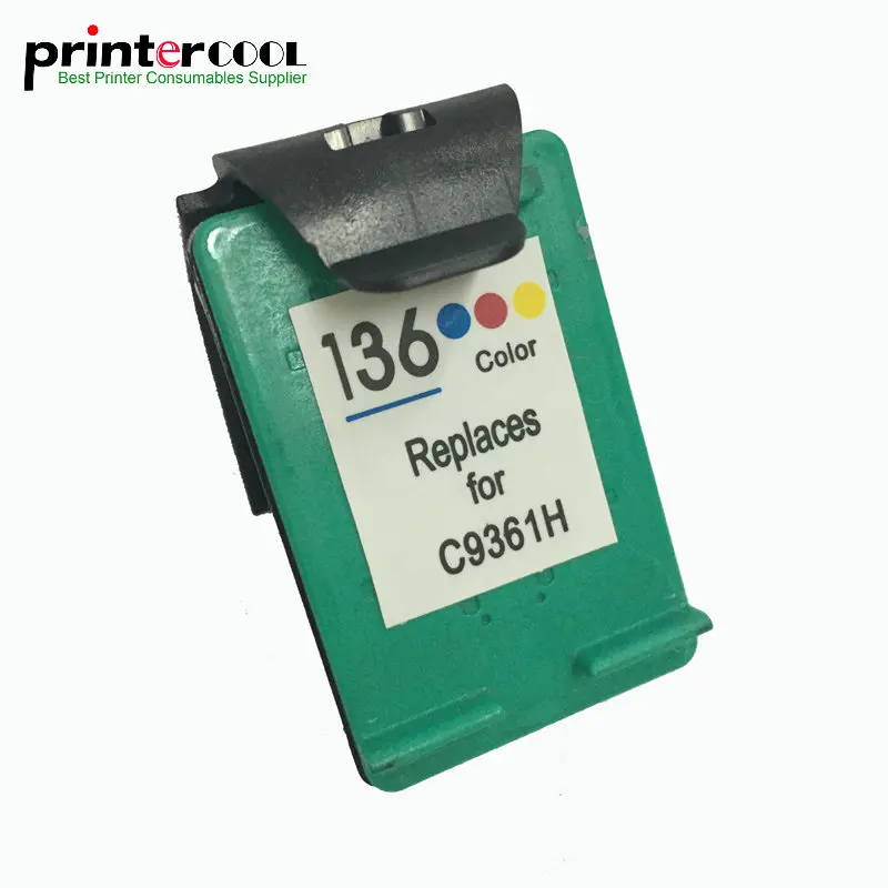 Einkshop 136 переработанный чернильный картридж для hp Officejet 6213 Deskjet 5443 Photosmart 2573 C3183 кгс