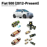 led interior lights for fiat 500 2012 7pc led lights for cars lighting kit automotive bulbs canbus