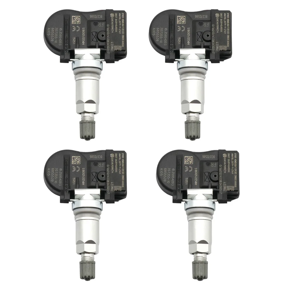 4 шт. TPMS монитор давления в шинах 707355-10 36106856209 36106881890 для BMW VS998 | Автомобили и