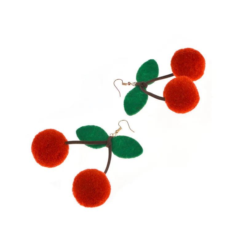 Милые романтичные Модные женские серьги подвески в форме вишни|dangle drop earings|dangle