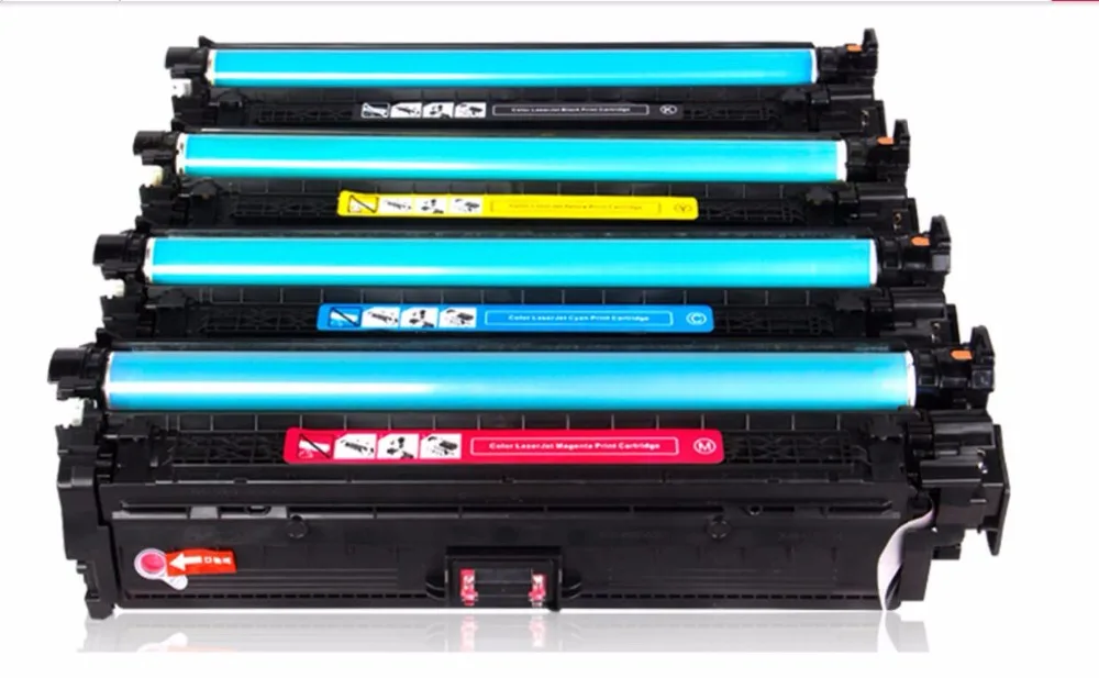 4 шт./компл. новый совместимый 651A принтер тонер картридж для HP Color LaserJet 651a 700 775 ce340a