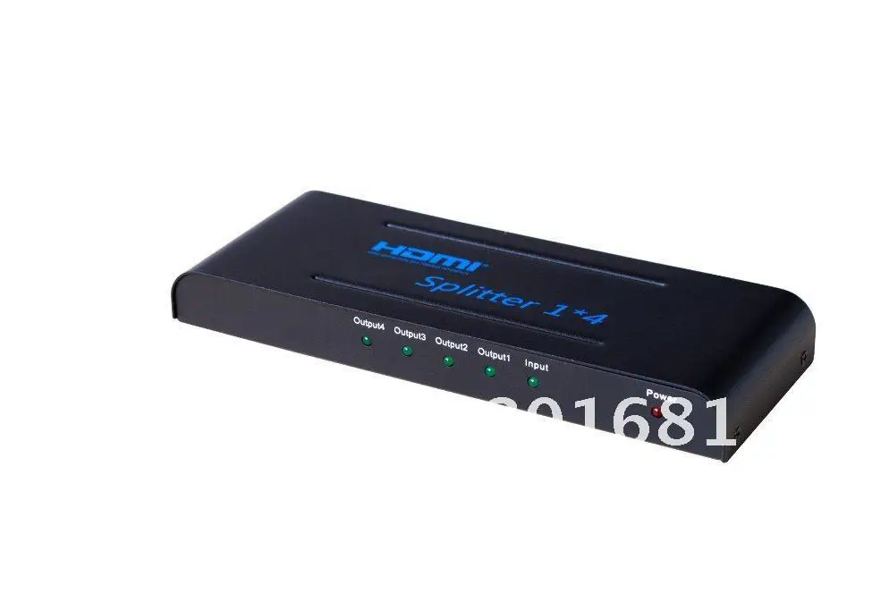 KUYIA Бесплатная доставка 4 порта HDMI Splitter/удлинитель поддержка устройств 3D 1080 P с