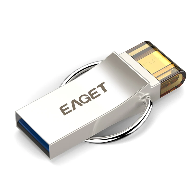 USB флеш накопитель EAGET V90 OTG 16 ГБ 32 64 ГБ|stick photo|phone organizerphone flashing |