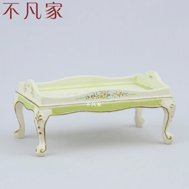 Кукольный Миниатюрный домик миниатюрный цветной мини кофейный столик для