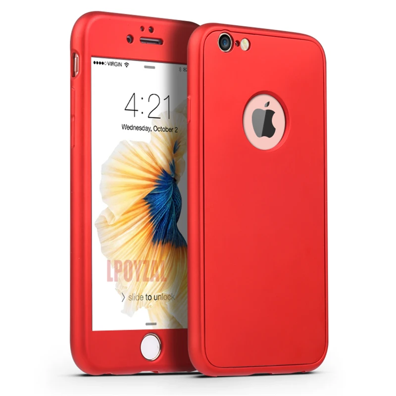 Luxury 360 Full body protection phone Case For iphone X XS MAX XR Soft Silicone TPU Slim Back Cover iPhone 8 7 6 6S Plus 5S |