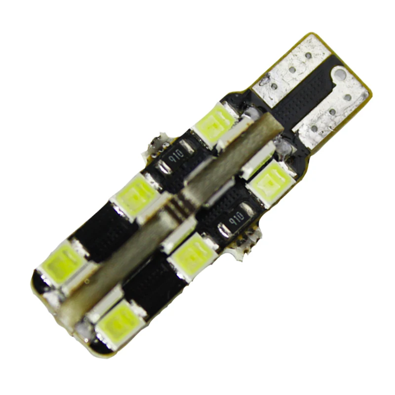 4 шт. белый Can bus без Ошибок T10 W5W 24 светодиодный лампы 3528/1210 SMD дальнего света