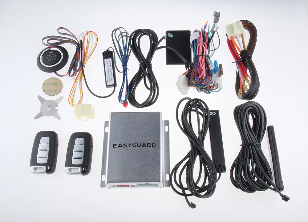 Высокий уровень безопасности ПКЕ автосигнализации комплект дистанционного