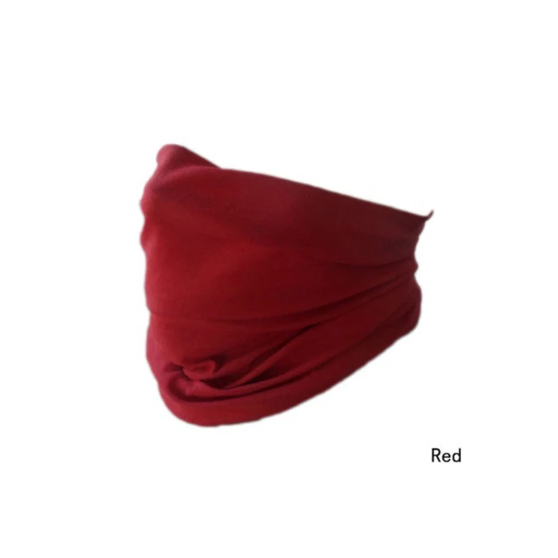Красный Модный теплый шарф шейный платок головной убор велосипедный Спортивный Платок маска для лица головной убор XIN - Цвет: Красный