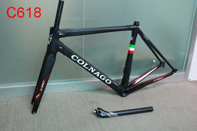 Черный красный Colnago C60 велосипедная Рама 3 к карбоновая дорожная рама подходит как di2 Механическая группа C628 цветная рама для гоночного велосипеда