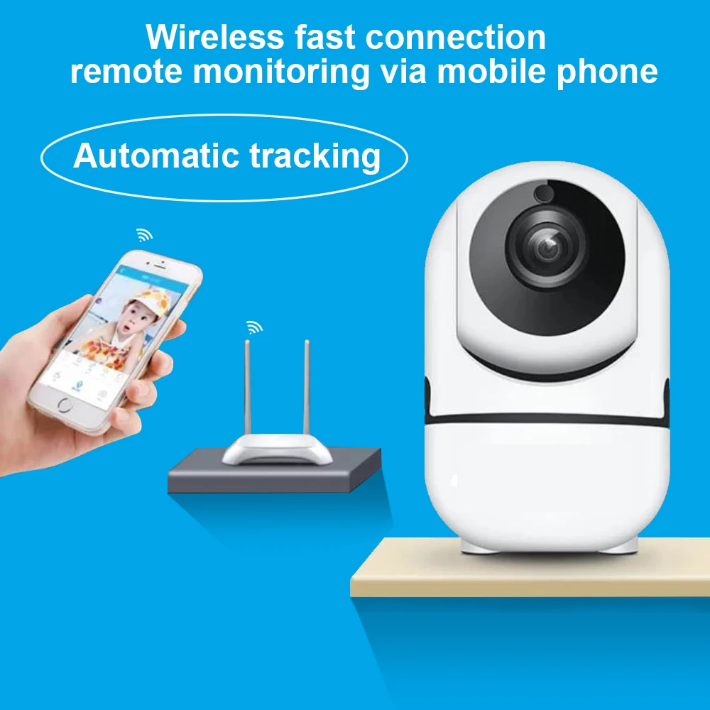 IP камера HD 1080P облачная с поддержкой Wi Fi и датчиком движения|Камеры