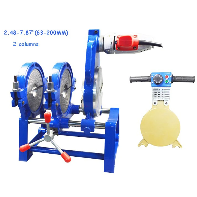 Новинка 110 В CE (63 250 мм) PE HDPE PPR PB сварочная труба для сварки стыковая сварка