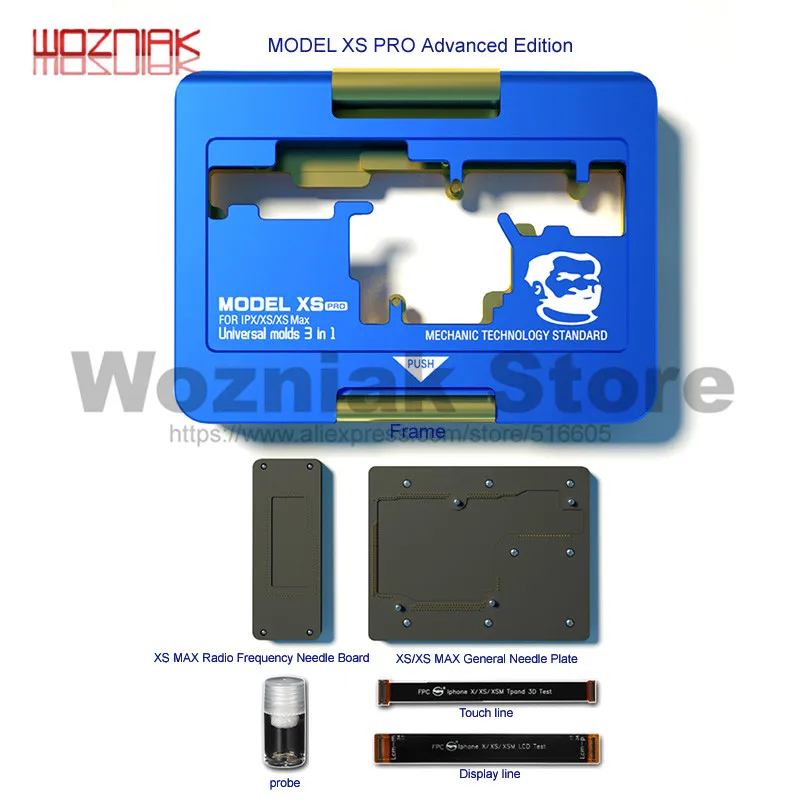 Advanced version Механическая модель XS PRO isoket PCB Материнская плата функциональная испытательная арматура для IPHONE X XS MAX тестер обслуживания - Цвет: Advanced version