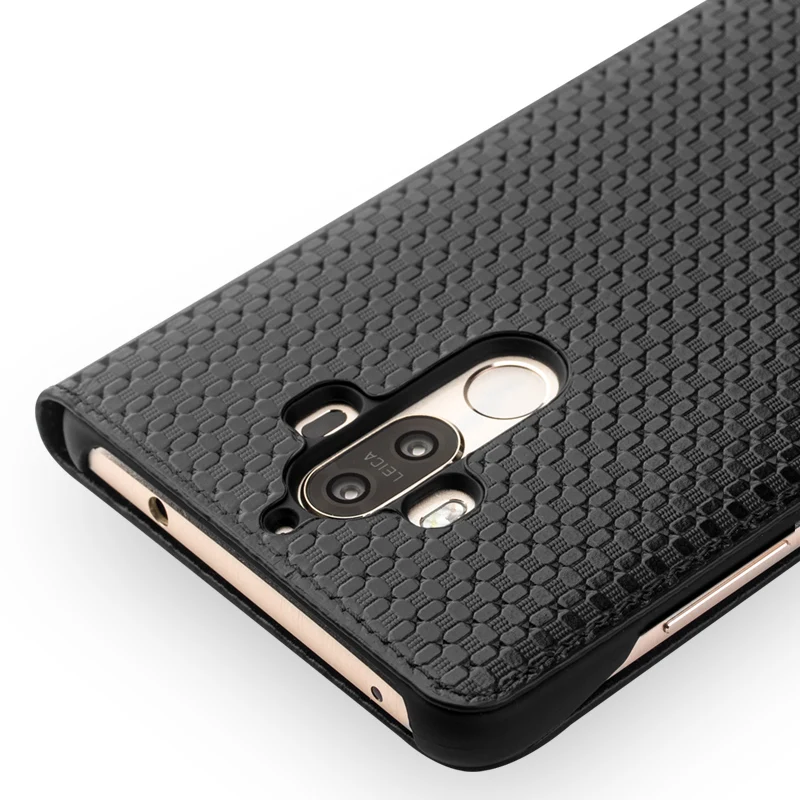 Чехол QIALINO для Huawei Ascend Mate 9 роскошный откидной чехол из натуральной кожи Mate9 умный