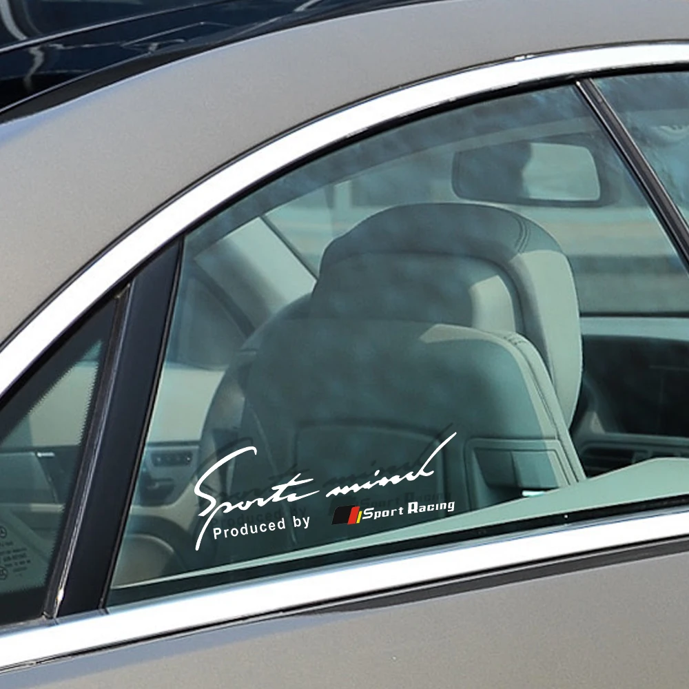 Для автомобильного стайлинга светоотражающий стикер на окно для спортивных