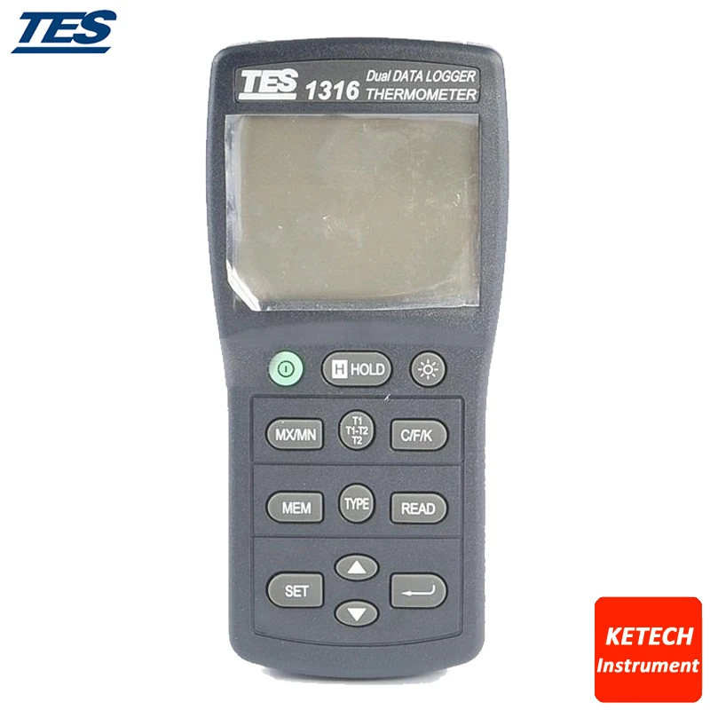 Высокая точность цифровой K. J. E. T. R. S. N. Регистратор данных термометр TES1316 |
