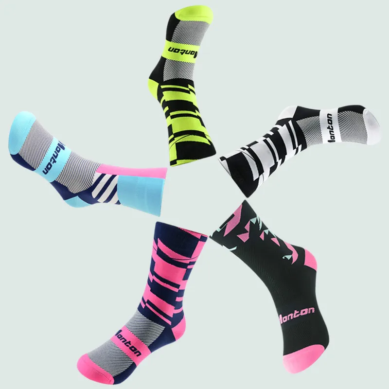 Новинка мужские велосипедные спортивные носки calcetines ciclismo Баскетбол Бег горы, MTB дорожный велосипед велосипедные носки для женщин