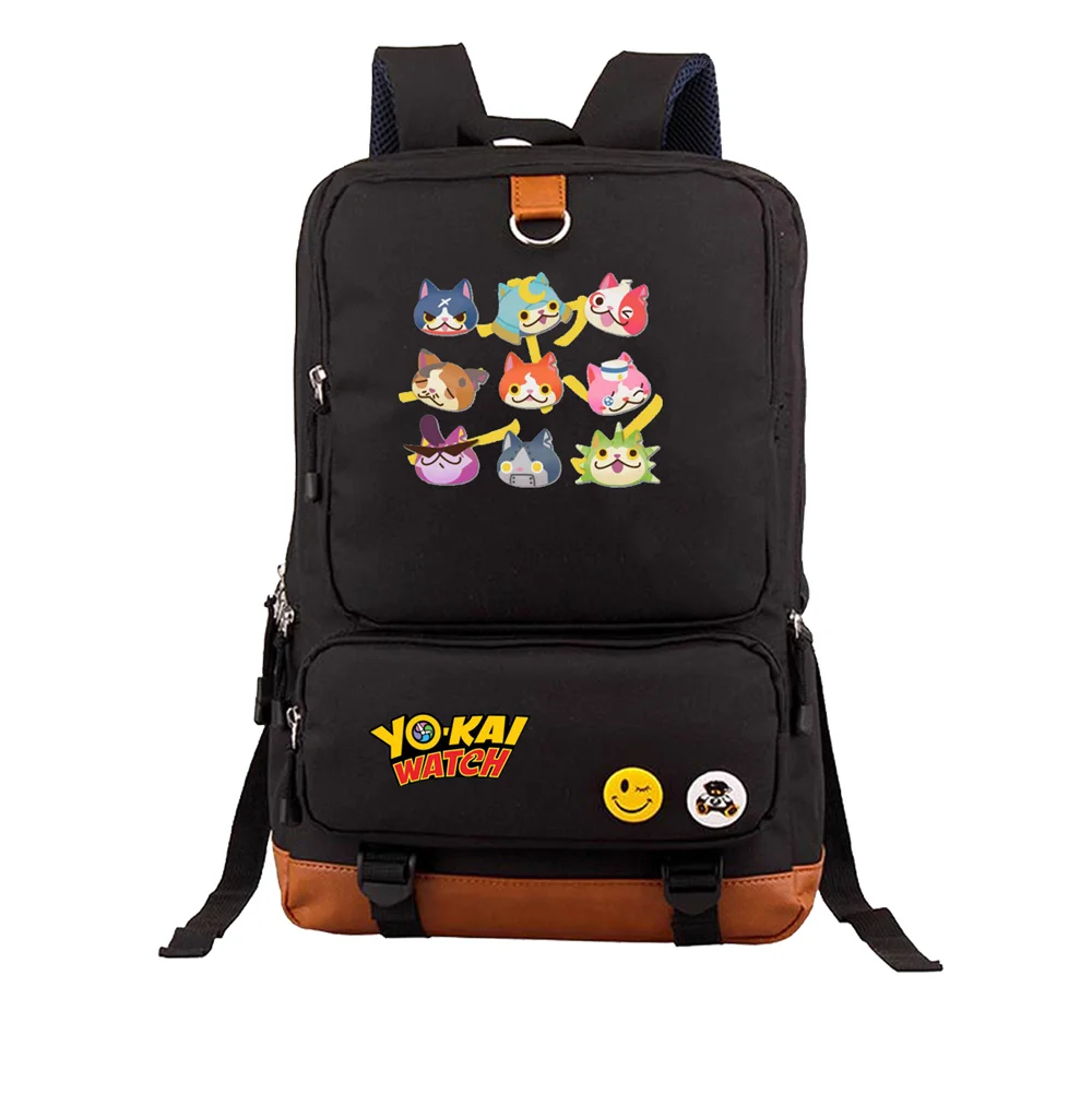 Аниме кай YO KAI Jibanyan рюкзак студентам школьная сумка Для мужчин wo Мужчин's