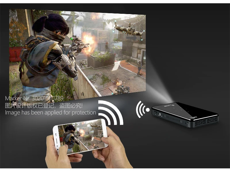 AUN светодиодный проектор X2. WiFi Android 3D проектор для домашнего кинотеатра. Мини-проектор кинотеатра. Поддержка 1080P(опционально Голосовое управление