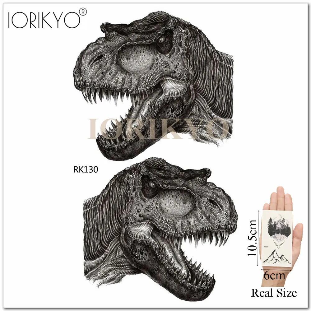 IRK130 Новинка, Мужская водонепроницаемая Татуировка ворона, рука, Геометрическая, ствол, временная татуировка, женские наклейки на лодыжки, кукольная линия, звезды, фальшивые татуировки, луна - Цвет: IRK130