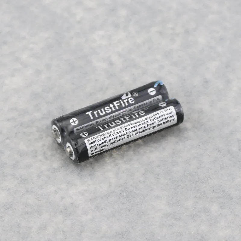 2 шт. 3 7 V 600mAh TrustFire 10440 литий ионная аккумуляторная батарея AAA Batteria с PCB защитой