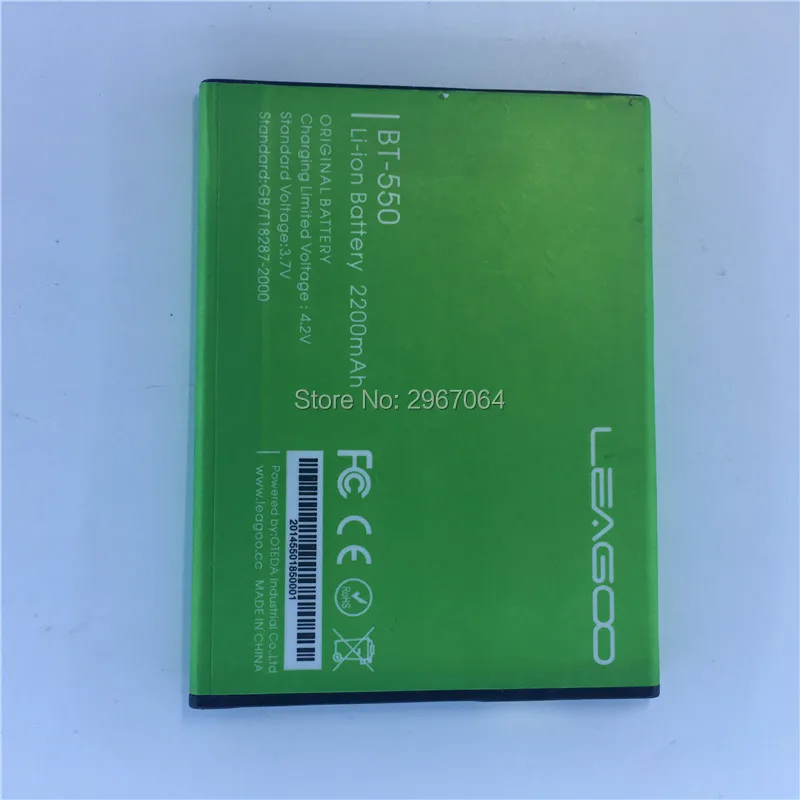 Mobile phone battery for LEAGOO BT-550 BT-550P Lead 1 1i 2200mAh Original Accessories | Мобильные телефоны и аксессуары