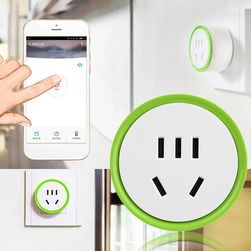 Kebidumei Мини Wi Fi розетка дистанционного управления беспроводной удлинитель таймер