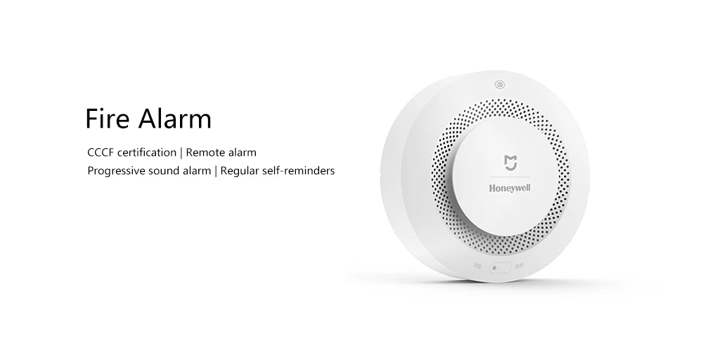 Xiaomi Mijia Honeywell детектор пожарной сигнализации звуковой визуальный датчик дыма удаленное приложение Mihome умный контроль безопасности монитор