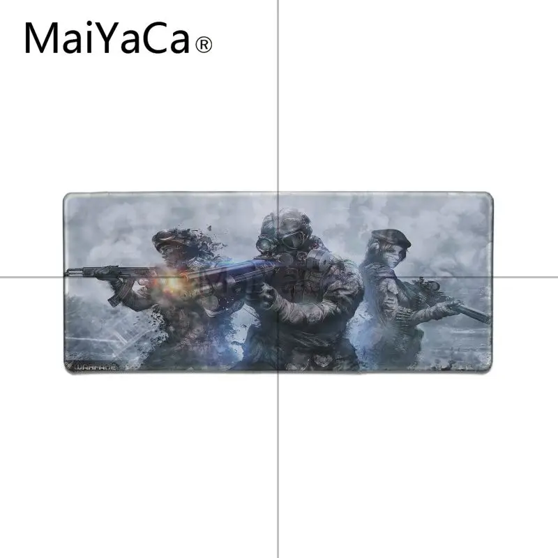 

MaiYaCa warface mouse pad gamer play mats BIG SIZE Rubber Game Mouse Pad