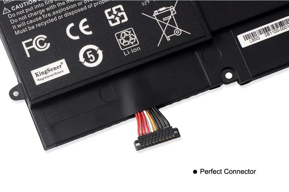 KingSener C23-UX32 Аккумулятор для ноутбука Asus VivoBook U38N U38N-C4004H ZenBook UX32 UX32A UX32VD UX32LA 7,4 V 6520 мА-ч